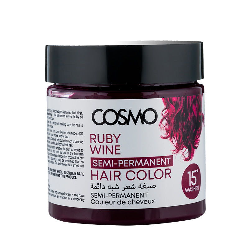 رنگ موی نیمه موقت 120 میل RUBY WINE