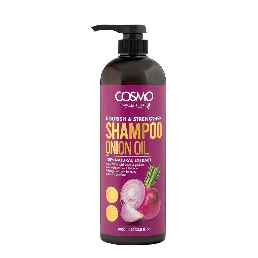 شامپو روغن پیاز 100% طبیعی کازمو Natural